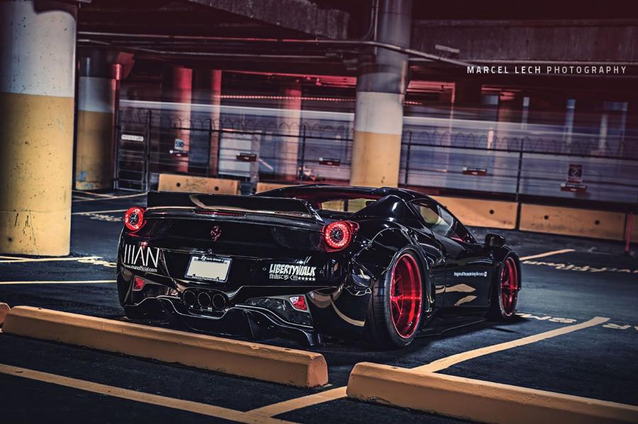  Ferrari 458 Spider by Liberty Walk 2014 года  (фото 13 из 19)